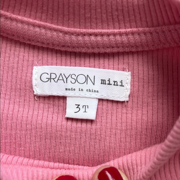 NWT Grayson Mini Pink Coastal Cowgirl Tee, Size 3T - Picture 2 of 5